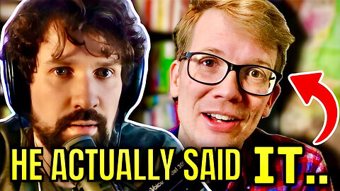 Hank Green Says The Quiet Part Out Loud