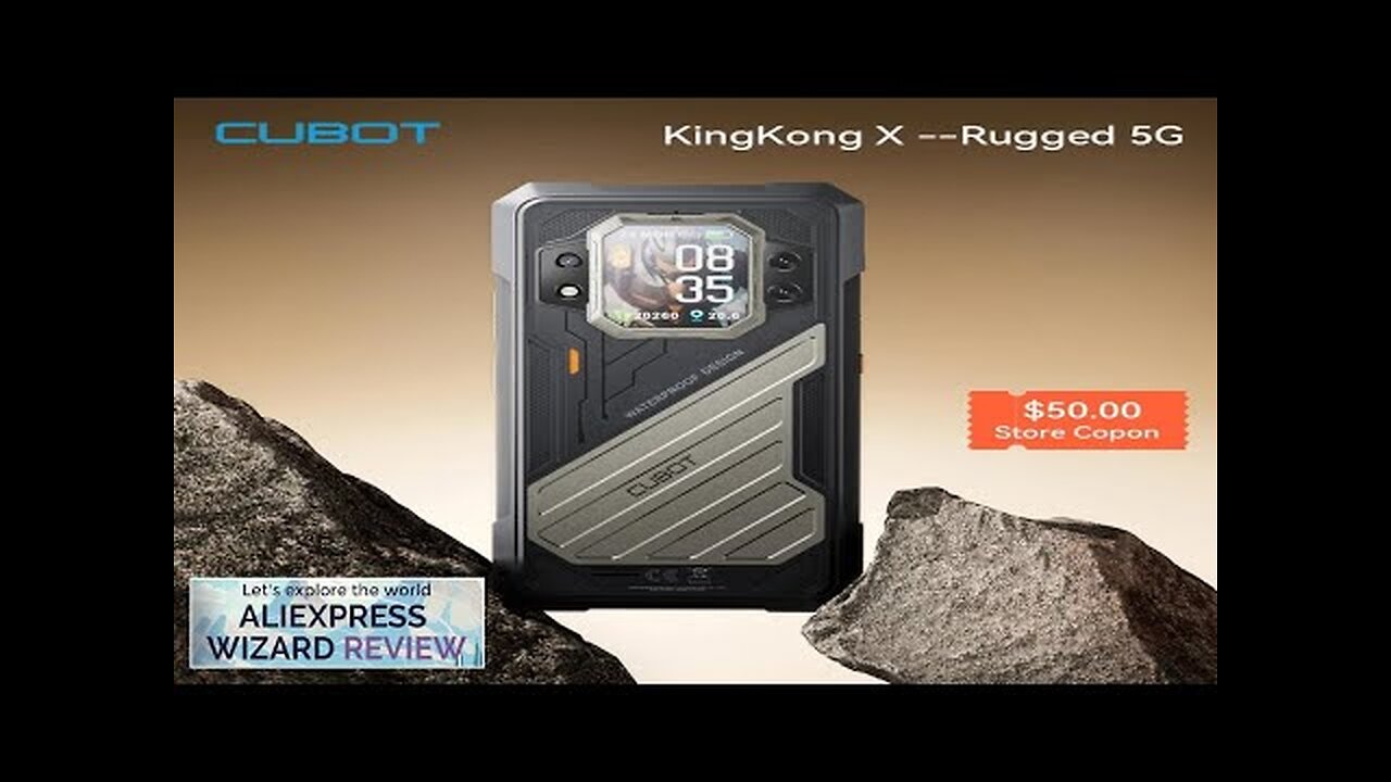 CUBOT KINGKONG X 5G Rugged Smartphone 6.583"120Hz Screen 32GB RAM+256 /512GB ROM Review