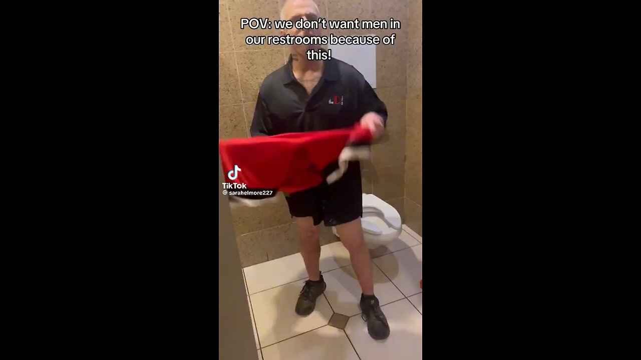 Man caught in female restroom