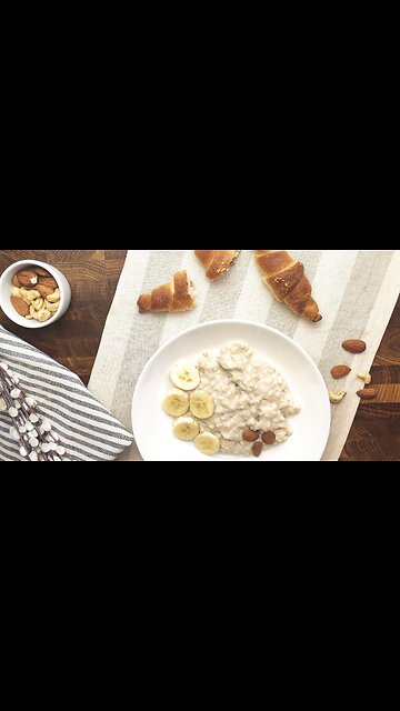 The Ultimate Creamy Fruit Oatmeal 🥣🍓 #shorts #asmr