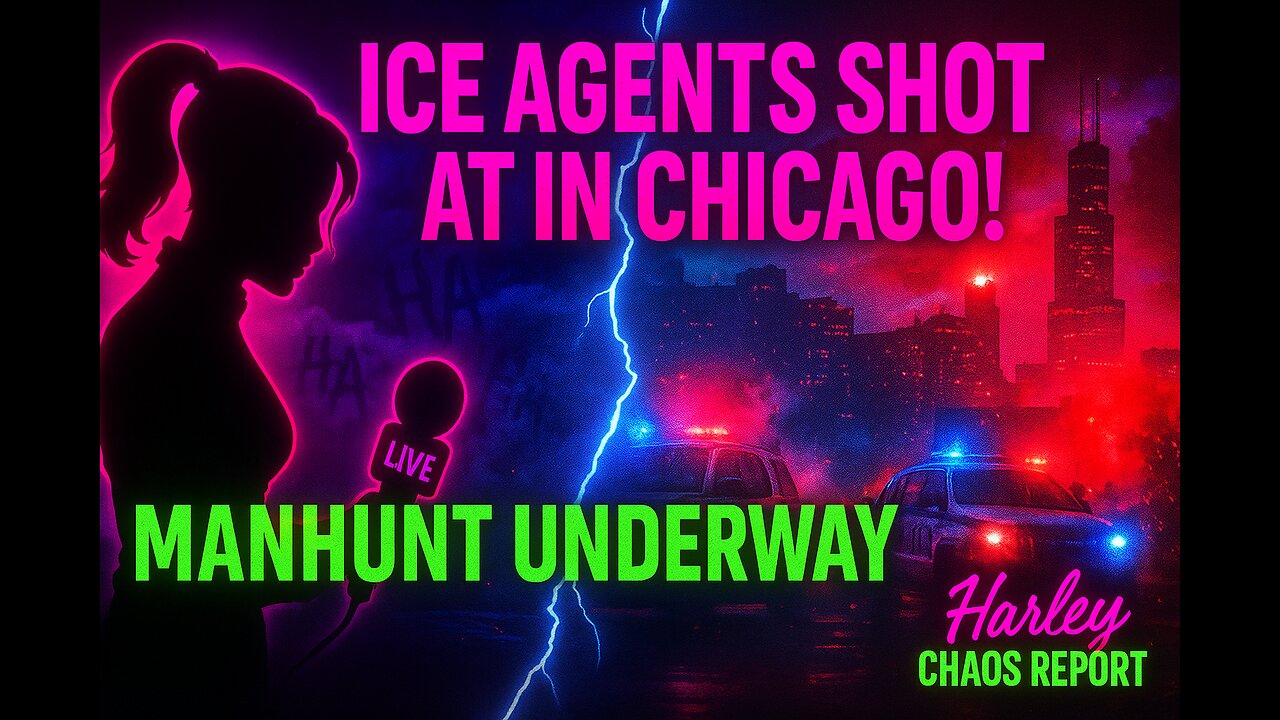 “ICE AGENTS SHOT AT IN CHICAGO | Harley Reports the Chaos