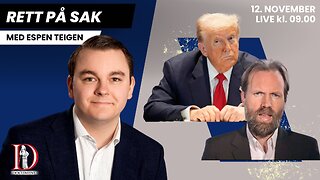 NRK innrømmer løgn om Trump | Rett på sak 12. november