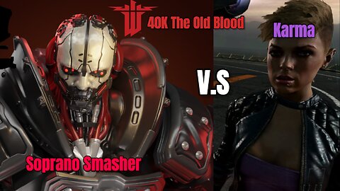 Wolfenstein 40K The Old Blood: part 14, Soprano Smasher finally took down Karma