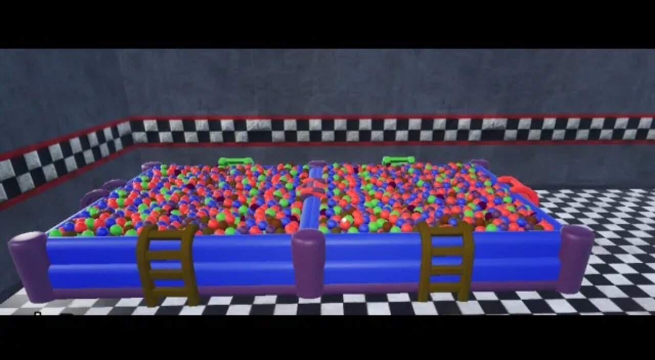 I went into the ballpit! | FNAF killer in purple