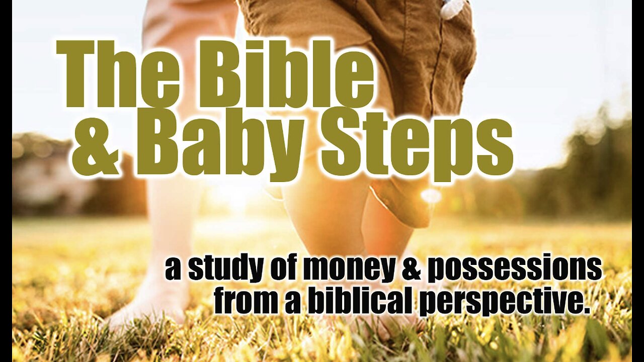 "The Bible & Baby Steps Pt 1" Study Luke 14 with Wayne Hanson