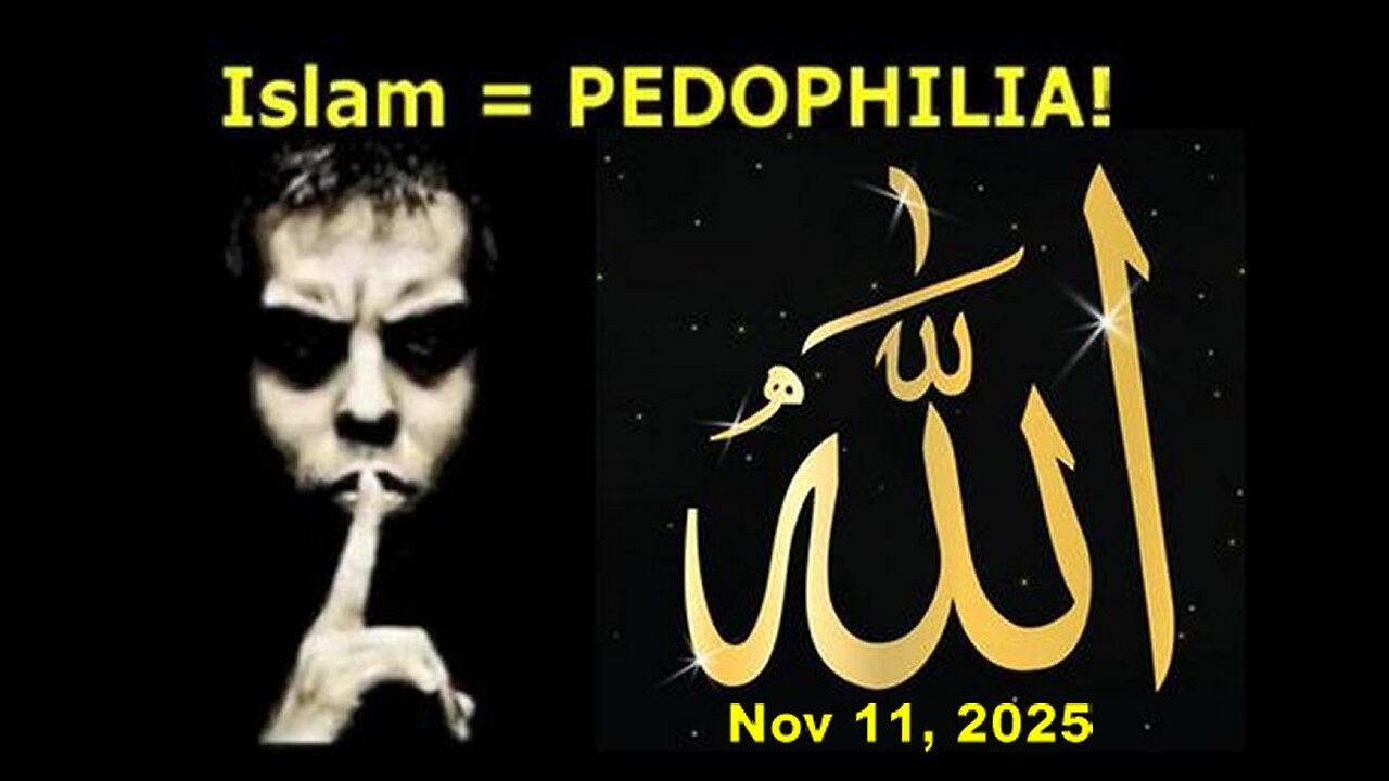 The Muslim Islam Allah Religion Prophet Muhammed Exercises & Promote Pedophilia!