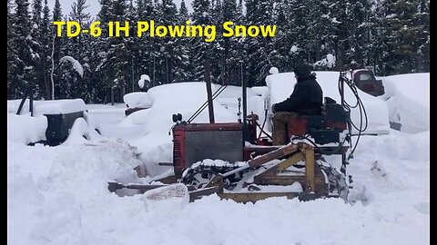 Plowing Snow with TD-6 IH Aggie Mar 03 2025