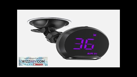 G13 Car GPS Head-up Display Car HUD Universal Speedometer Digital Clock HD Review