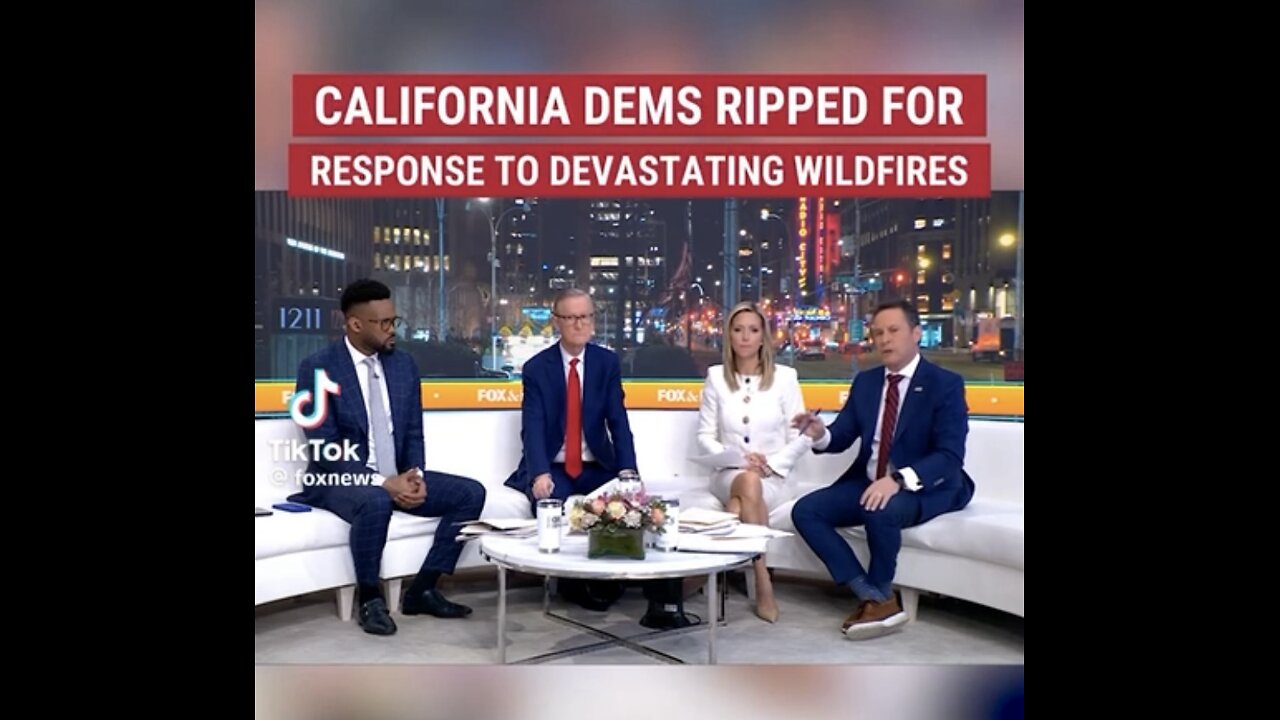 Fox and Friends rip LA Mayor Karen Bass of wildfires