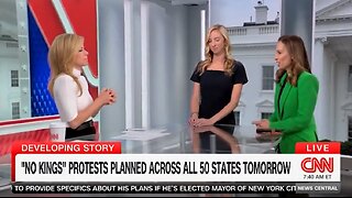 So It's Trump's Fault If "No Kings" Protests Turn Violent?!