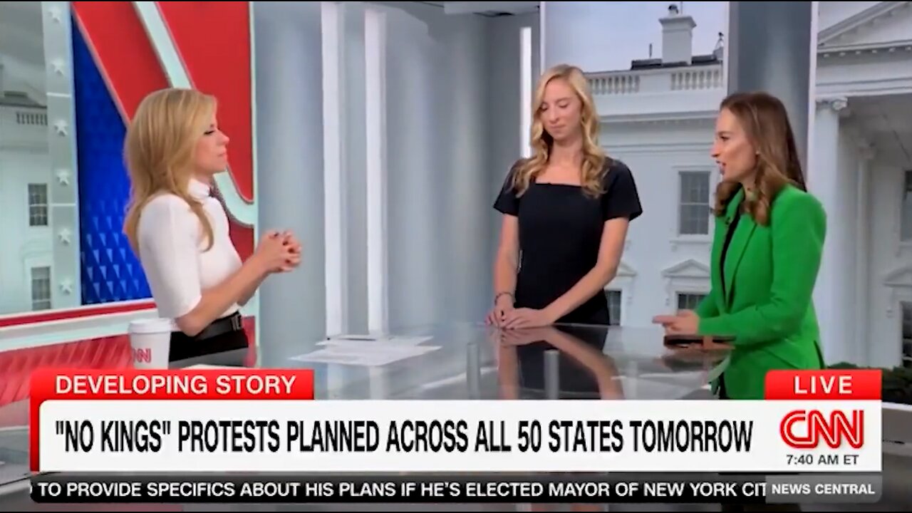 So It's Trump's Fault If "No Kings" Protests Turn Violent?!