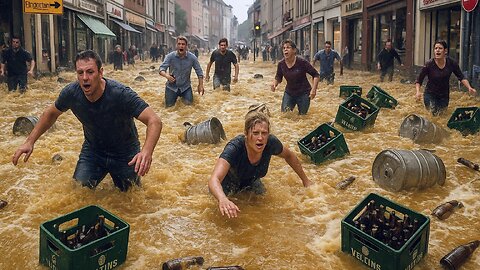 Germany flooded by beer 🍺🍻