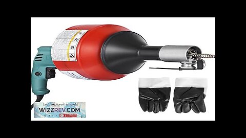 VEVOR Electric Drain Auger Cleaner 26 ft x 1/3 in Cable Sewer Review