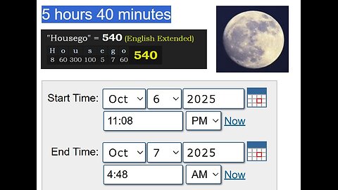540 Full Moon Threats