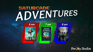 📺🌄 SATURCADE ADVENTURES is back! Saturday Morning Cartoon Feels and Gaming Fun