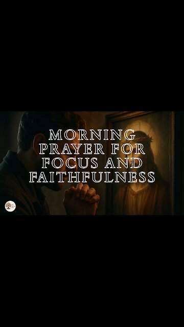 Morning Prayer for Focus and Faithfulness