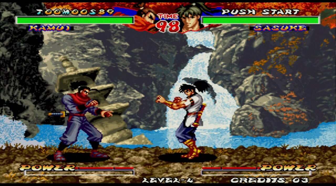 Kamui vs Sasuke