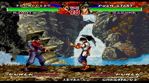 Kamui vs Sasuke