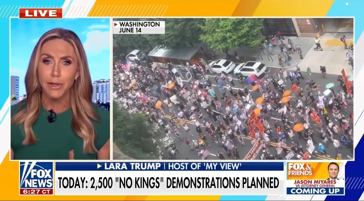 Lara Trump: No Kings Protesters Need A Dictionary!