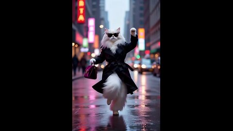 Street😼Cat👀City🌃🐱‍👤😎