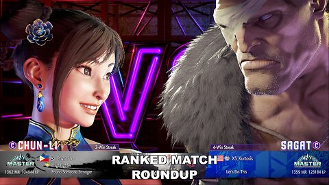 Kuya Kalbo SF6 Ranked Roundup. Chun Li Master Rank [Hori Fight Stick]