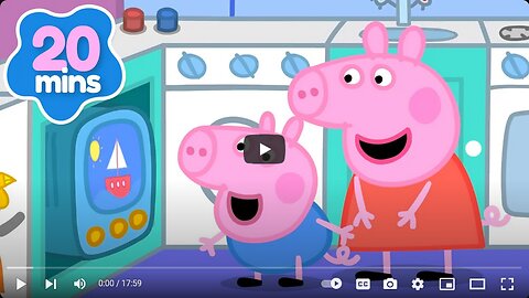 Peppa Pig Goes Camping In A Van _ Videos for Kids _ Mini Movie _ Peppa Pig Videos