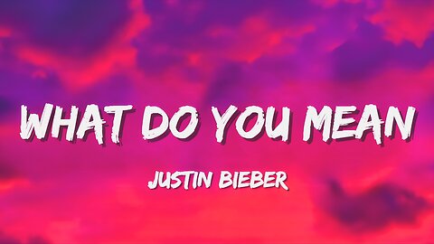 What Do You Mean Justin Bieber | When you nod your head yes but you wanna say no What Do You Mean🎵