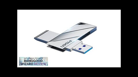 Pisen USB3.0 Flash Drive 360° Rotation High Speed Data Transmission Waterproof Heat Review