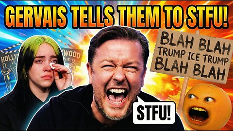 Ricky Gervais Tells Celebrities to STFU About Politics. AGAIN. | Clownfish TV