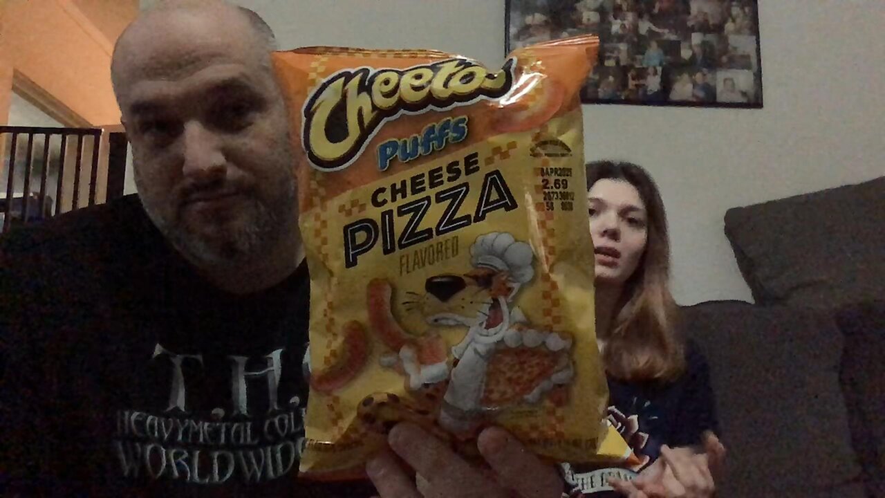 Cheese Pizza Cheetos Puffs