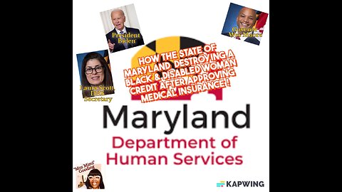 The State of Maryland and government actors use Medicaid programs to censor US citizens speech