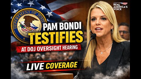 LIVE: Pam Bondi testifies at DOJ oversight hearing