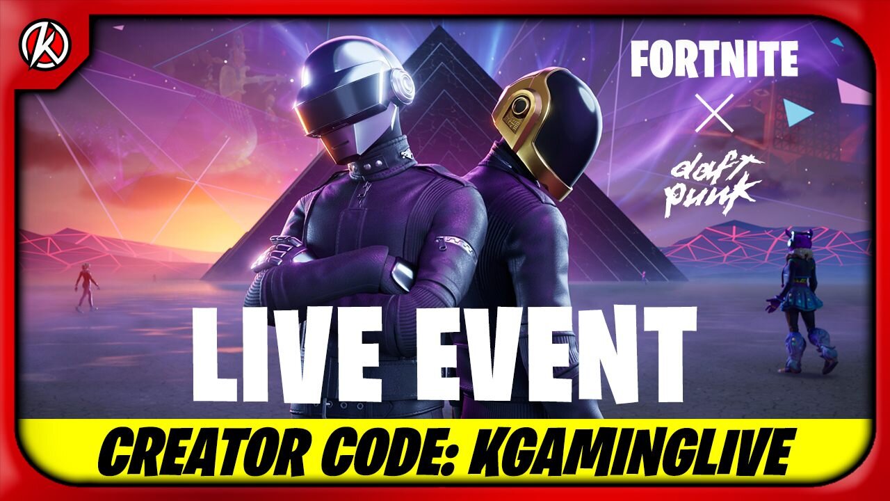 🔴 FORTNITE /-/ OMG DAFT PUNK LIVE EVENT HAPPENING NOW!
