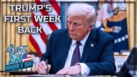 Trump's First Week Back as POTUS | News & Politics Weekly Recap | DD Pod CLIPS