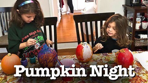 Painting Pumpkins // FALL FUN!!
