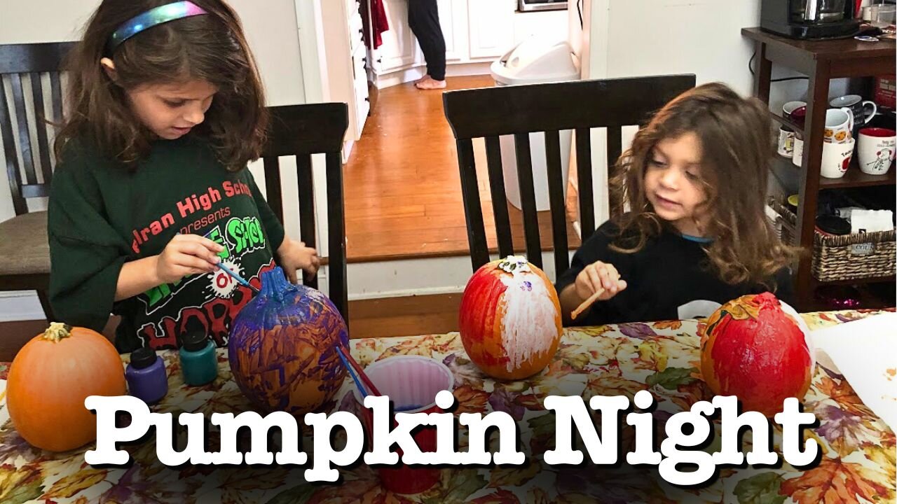 Painting Pumpkins // FALL FUN!!