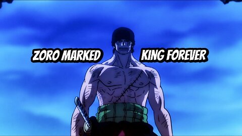 Zoro Marked King Forever