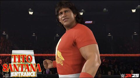 WWE 2k25 Tito Santana Entrance