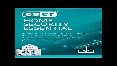 ESET Home Security Essential Antivirus 2024 Edition 3 Devices Review