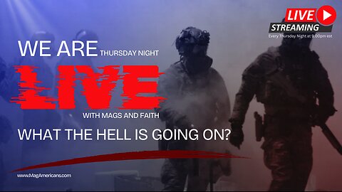 We Are Live! - What the Hell is Going On?