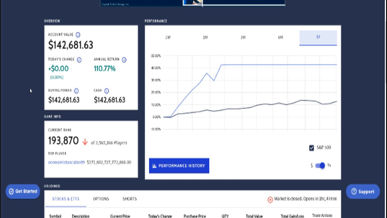 Investopedia Simulator practice time (Episode 91- Full Show 3DEC25)