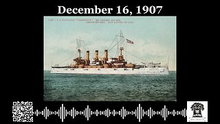 #OnThisDay December 16, 1907: Global Power