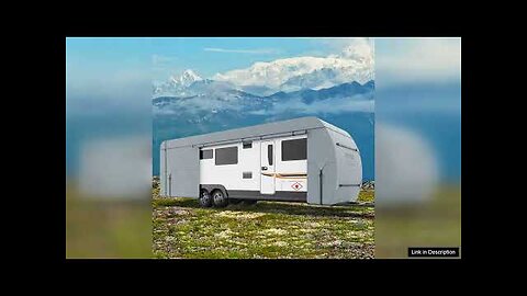 VEVOR Travel Trailer Cover 30-32' RV Cover 4-Layer Non-Woven Fabric Camper Cover Review