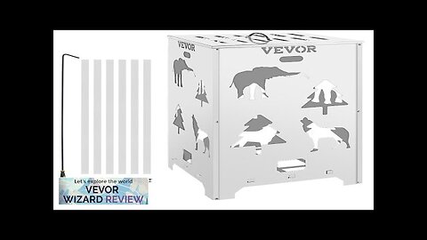 Vevor Burn Barrel Burn Drum Incinerator Barrel 14x14x24 Inch For Yard Waste Review