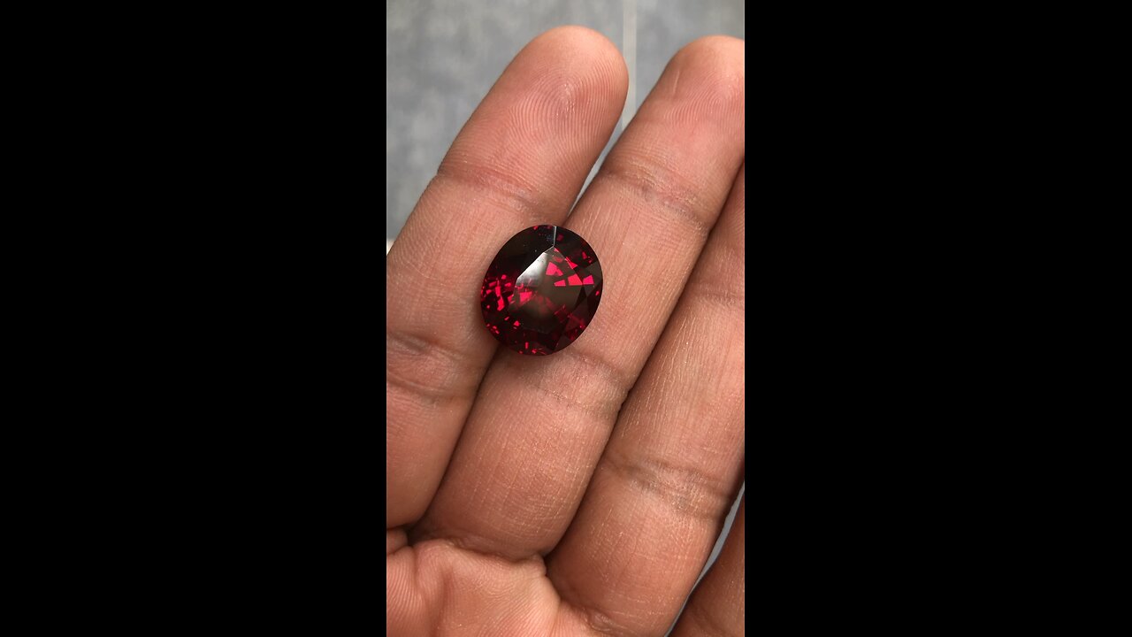 Natural Rhodolite garnet