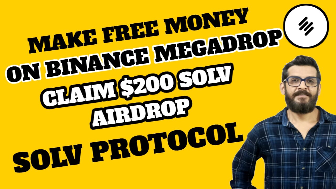 Earn Free Money With Binance | Binance Megadrop | Solv Protocol | How To Join Binance Megardrop |