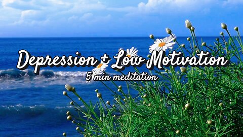 🙏Meditation for DEPRESSION RELIEF💙 6 affirmations to feel unburdened 🕊️ REPEAT for 21 days 📆