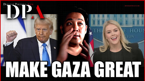 Gazans relocation will be TEMPORARY; USA will take over Gaza & not give to.... ; No troop deployment
