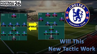 Will This Wild Tactic Work (3-3-4 Into 4-1-4-1) l Chelsea Save