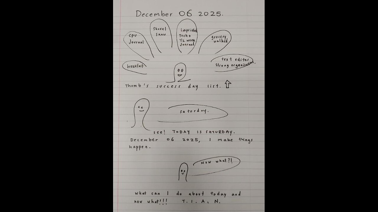 December 06 2025 -- Thumb comic today suceed at.